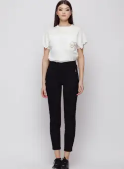 Pantalon US2MZ4027 negru Mizar