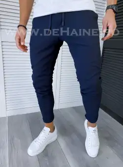Pantaloni barbati casual bleumarin B6307 B-5*/Y 
