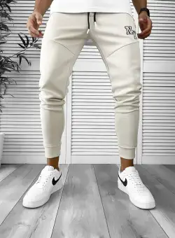 Pantaloni de trening bej 12347 4-5