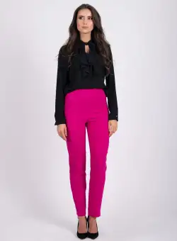 Pantaloni pana fucsia
