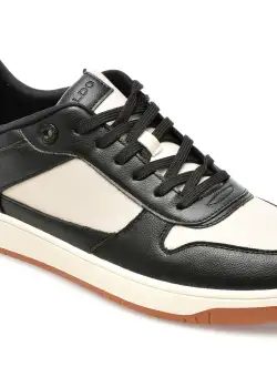 Pantofi ALDO negri, COLLEGIATEE001, din piele ecologica