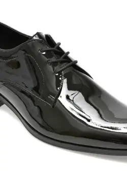 Pantofi ALDO negri, KINGSLEY004, din piele naturala lacuita