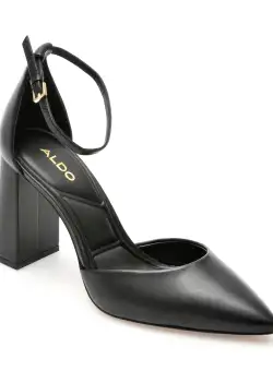 Pantofi ALDO negri, MILLGATE009, din piele naturala