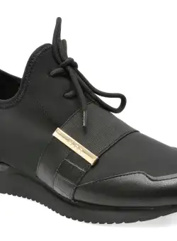Pantofi ALDO negri, VIPERA001, din material textil