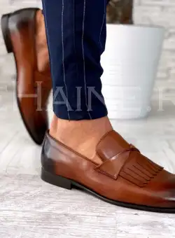 Pantofi barbati din piele naturala A4868