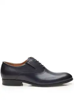 Pantofi bărbaţi eleganţi din piele naturală, Leofex-581 Blue Box