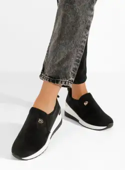 Pantofi casual cu platforma Ritha negri