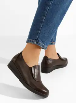 Pantofi casual dama Cantrel maro