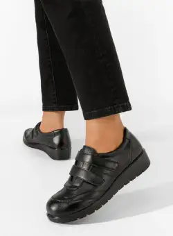 Pantofi casual dama Jenna negri