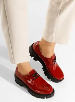 Pantofi casual dama rosii Iruela