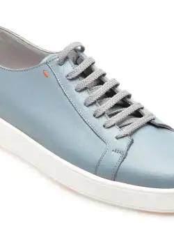 Pantofi casual OTTER albastri, MYS03, din piele naturala