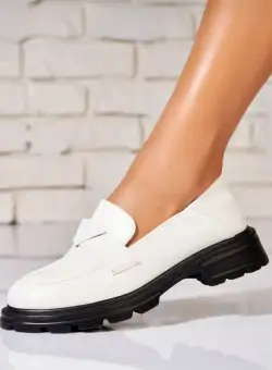 Pantofi dama casual Albi din Piele Ecologica Navina