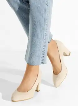 Pantofi dama piele Sienna bej