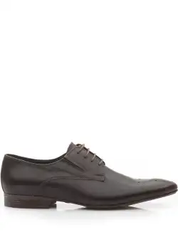 Pantofi eleganti barbati din piele naturala,Leofex - 779 taupe inchis box