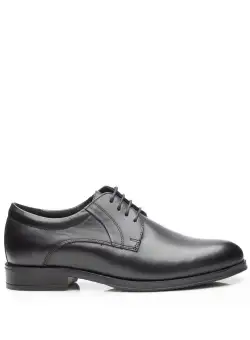 Pantofi eleganti barbati din piele naturala, Leofex - 930-1 Negru Box