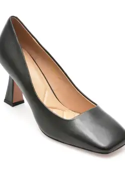 Pantofi EPICA negri, TY944, din piele naturala