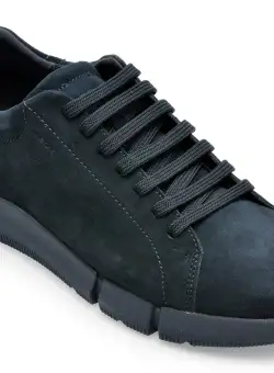 Pantofi GEOX bleumarin, U26FFA, din piele intoarsa