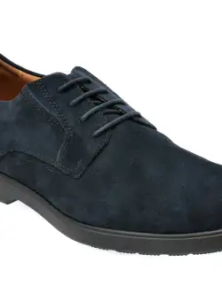 Pantofi GEOX bleumarin, U35EFA, din piele intoarsa