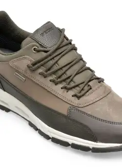 Pantofi GEOX maro, U260MB, din piele ecologica