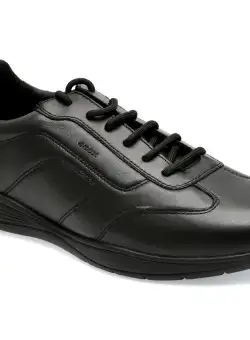 Pantofi GEOX negri, U16BXC, din piele naturala