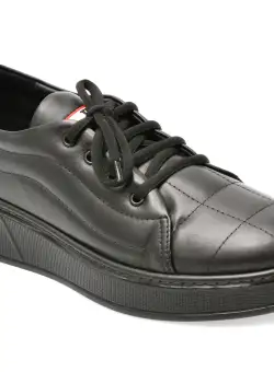 Pantofi GRYXX negri, 5091347, din piele naturala
