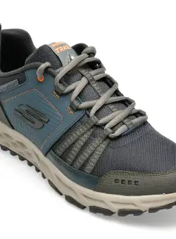 Pantofi SKECHERS bleumarin, ESCAPE PLAN, din material textil