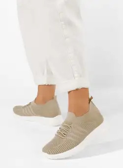 Pantofi sport dama Devona bej