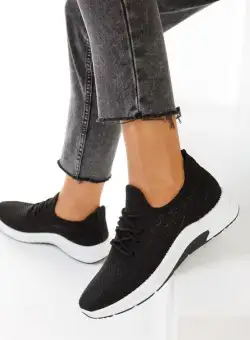 Pantofi sport dama Elvase negri