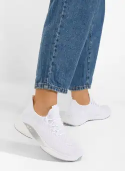 Pantofi sport dama Lendia albi