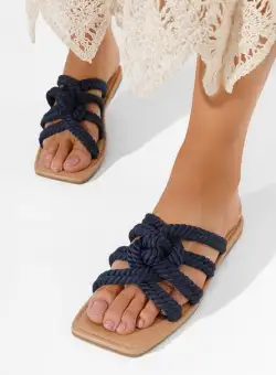 Papuci dama Amorosa navy