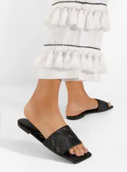 Papuci dama Miravale negri