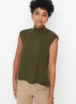 Pulover dama verde Rosalinda