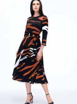 Rochie 1752 imprimeu Leonard