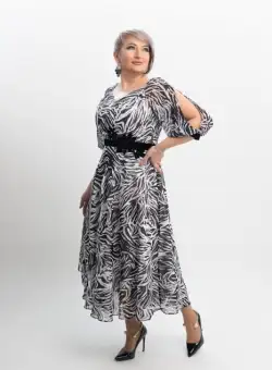 Rochie 2098 zebra Fany Lux