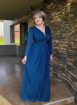 Rochie 708 turquaz Viada