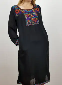 Rochie Brodata Traditional Atena