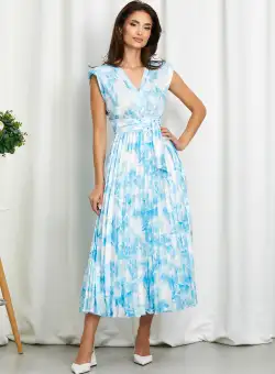 Rochie Carmen Bleu