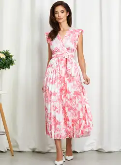 Rochie Carmen Roz Floral