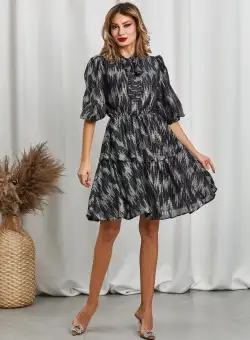 Rochie Darya Argintie