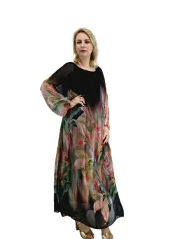 Rochie dreapta din matase Mariana 10