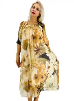 Rochie dreapta din matase Mariana 6