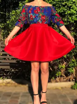 Rochie eleganta Bujori 2