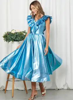 Rochie Glittery Albastra