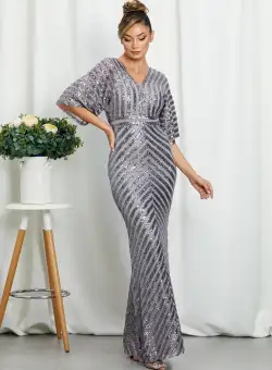 Rochie Imperial Gri