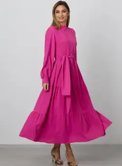 Rochie Lesley Fucsia