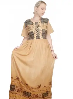 Rochie Lunga Brodata - Miuta 6