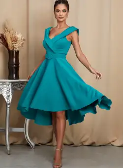 Rochie Patrizia Turcoaz