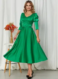 Rochie Selima Verde Deschis