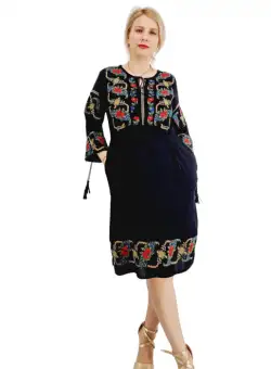 Rochie Traditionala cu broderie Lidia 4