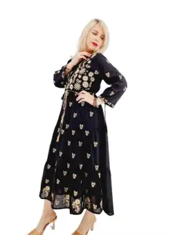 Rochie Traditionala cu broderie Sara 4